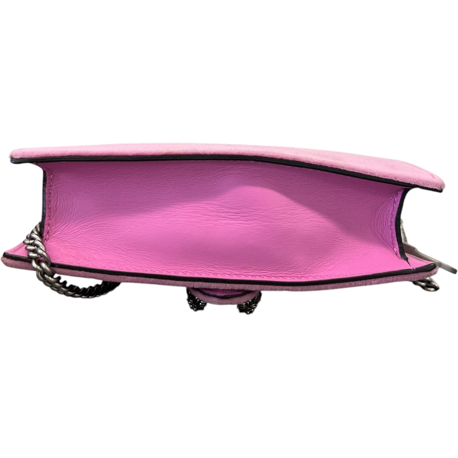 Women's Crystal Lined Dionysus Super Mini Bag Pink - Photo 10