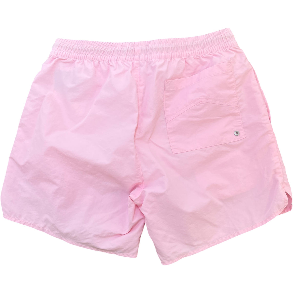 Men's Embroidered Logo Swim Shorts Pink Size L / W34 - Photo 2