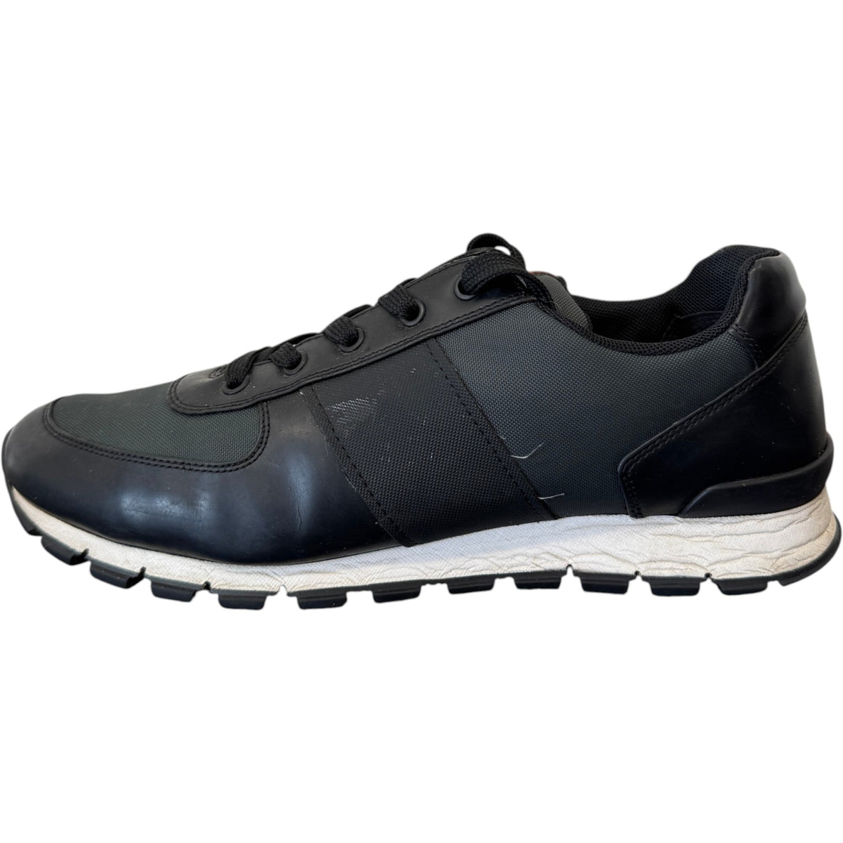 Men's Linear Rosa Low Trainers Black Size UK 8 / EU 42 - Photo 4