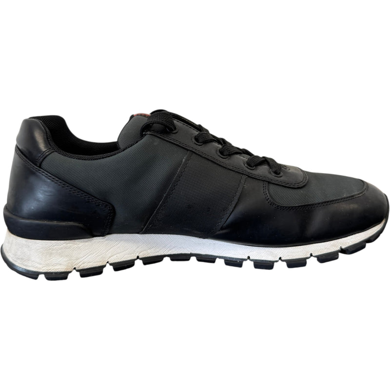 Men's Linear Rosa Low Trainers Black Size UK 8 / EU 42