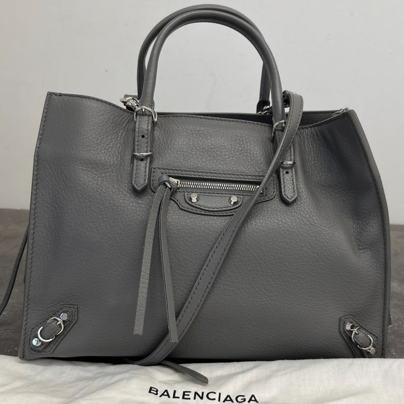 Women's Motocross Papier A4 Handbag Grey