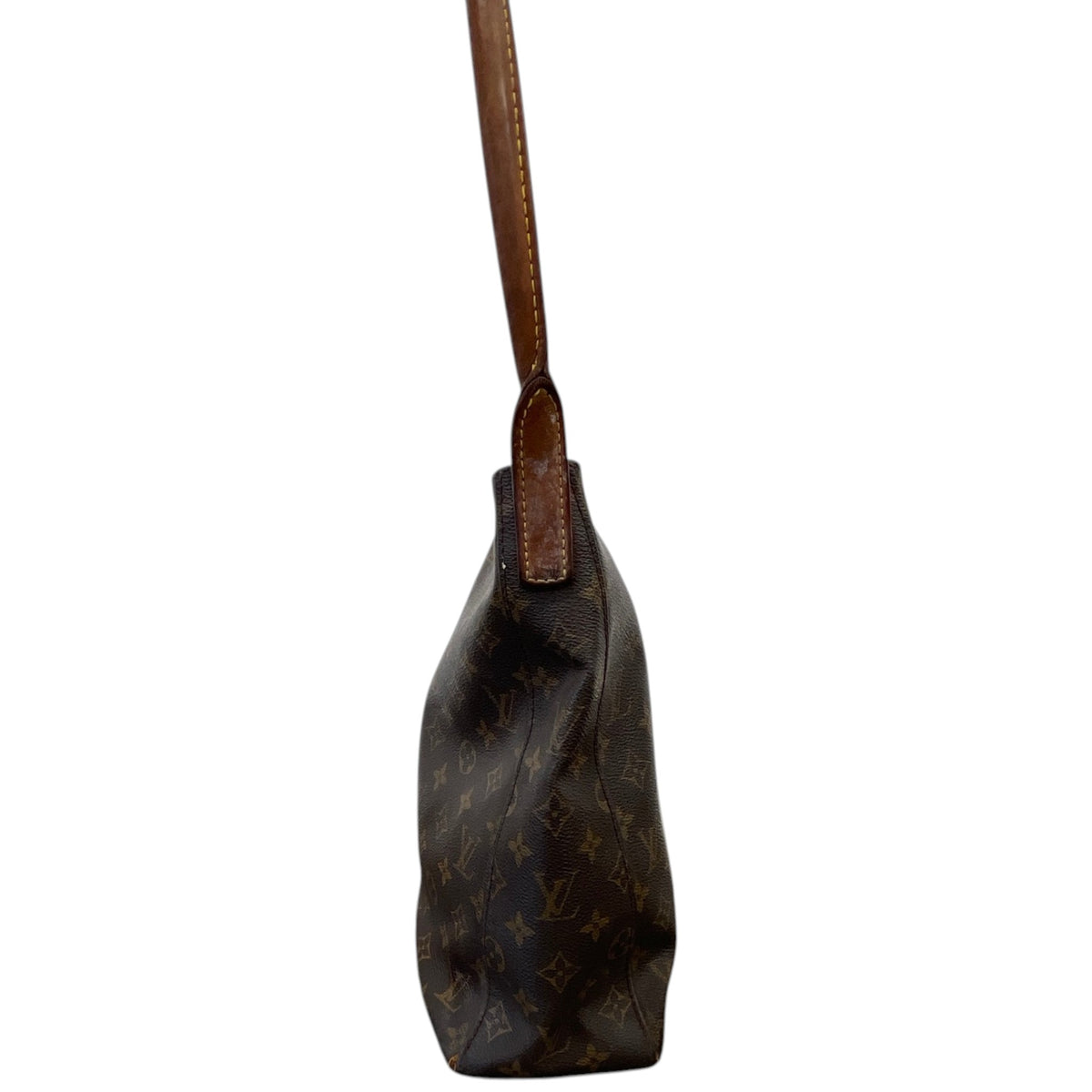 Women's Monogram Looping GM Handbag Brown - Photo 6