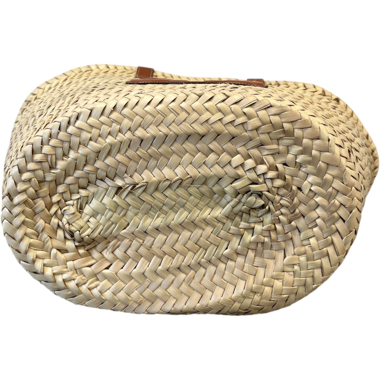 Women's Large Classic Panier Basket Bag Beige - Photo 10