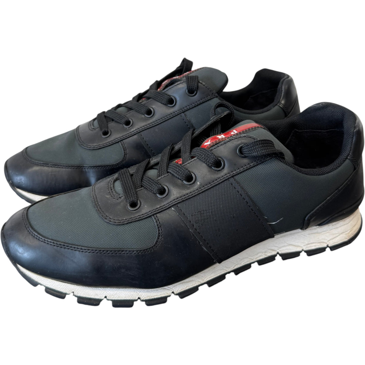 Men's Linear Rosa Low Trainers Black Size UK 8 / EU 42 - Photo 7
