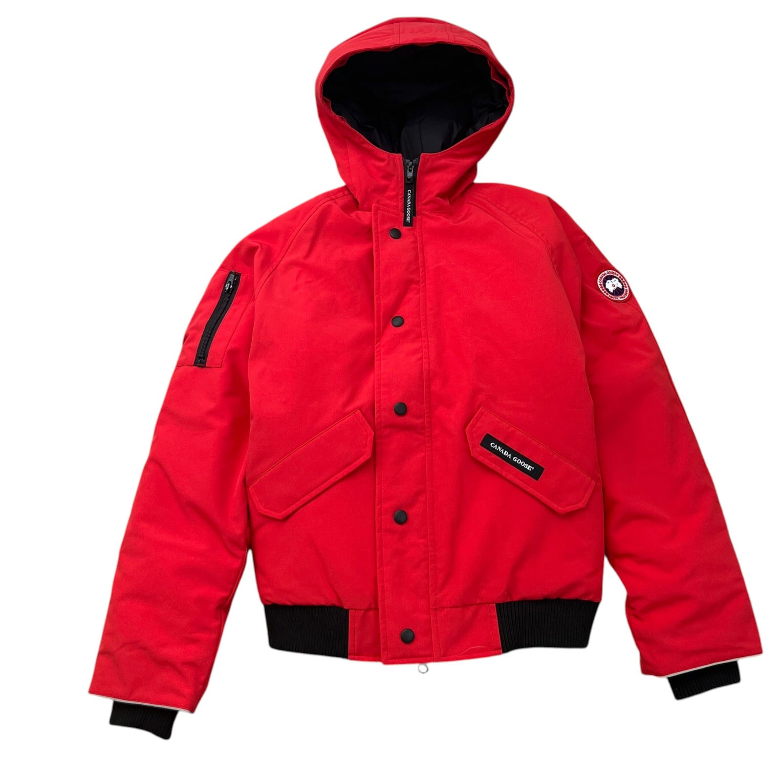 Men's Rundle Bomber 14-16 years Down Jacket Red Size XXS - Photo 1