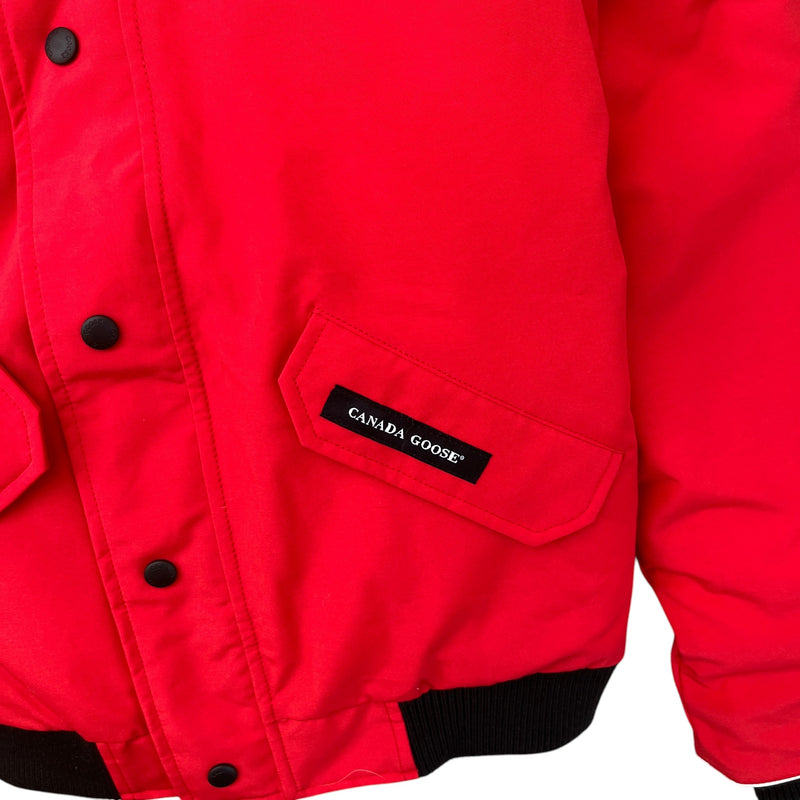 Men's Rundle Bomber 14-16 years Down Jacket Red Size XXS