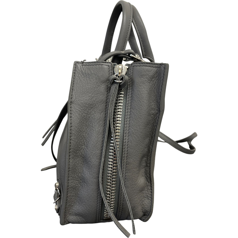 Women's Motocross Papier A4 Handbag Grey