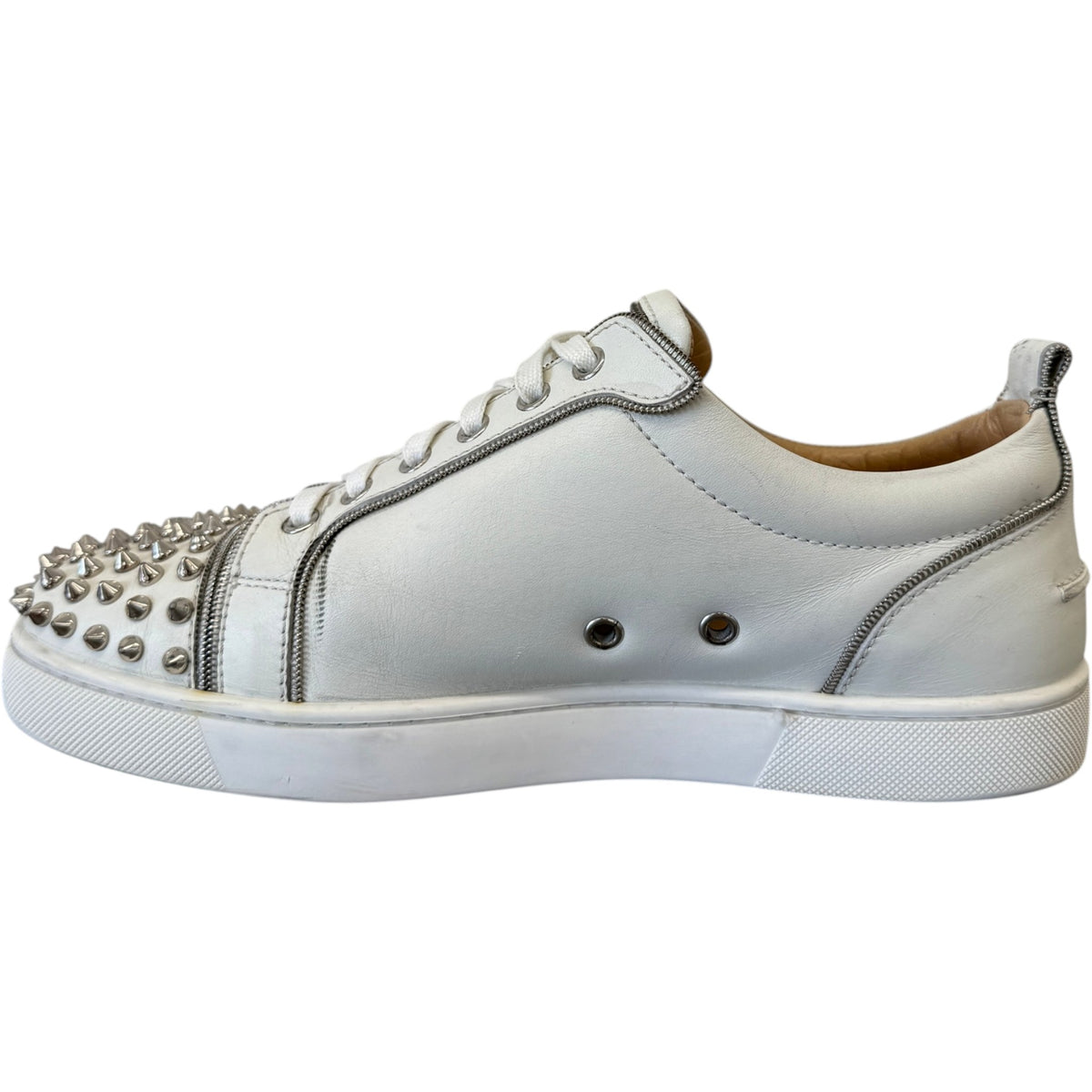 Women's Vieira 2 Flat Spikes Low Trainers White Size UK 8.5 / EU 41.5 - Photo 2