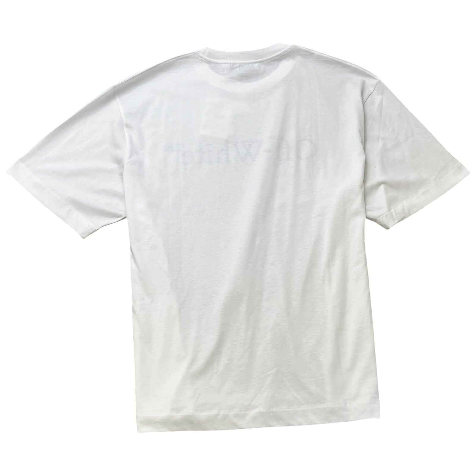 Men's Logo Print T-Shirt White Size L - Photo 2