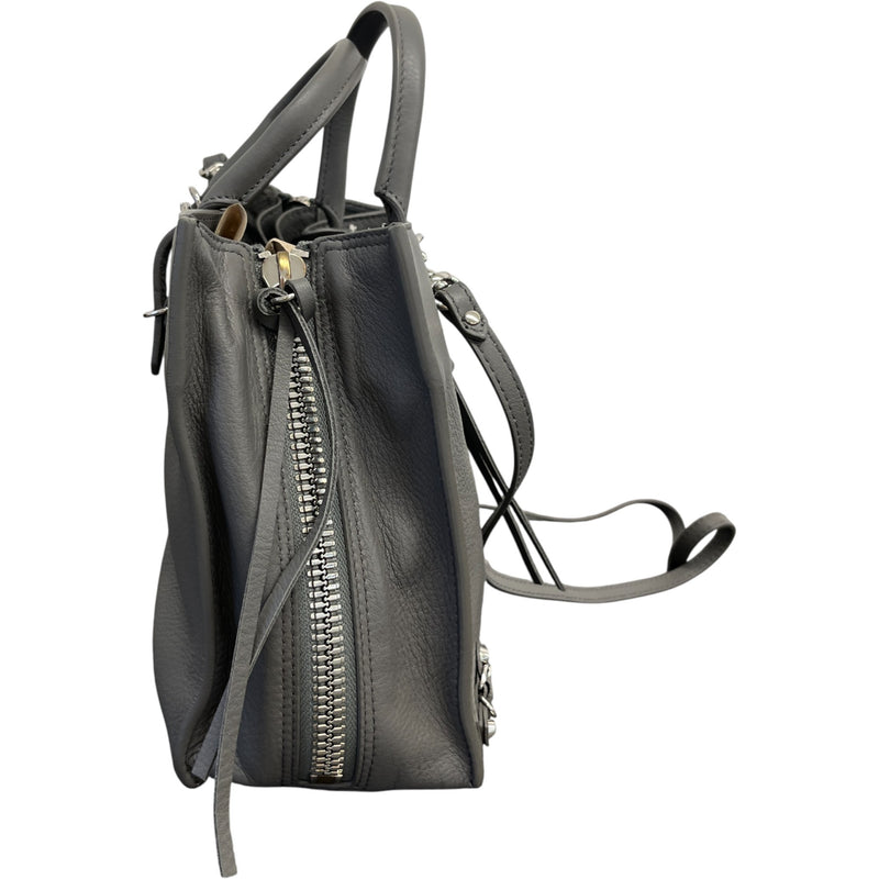 Women's Motocross Papier A4 Handbag Grey