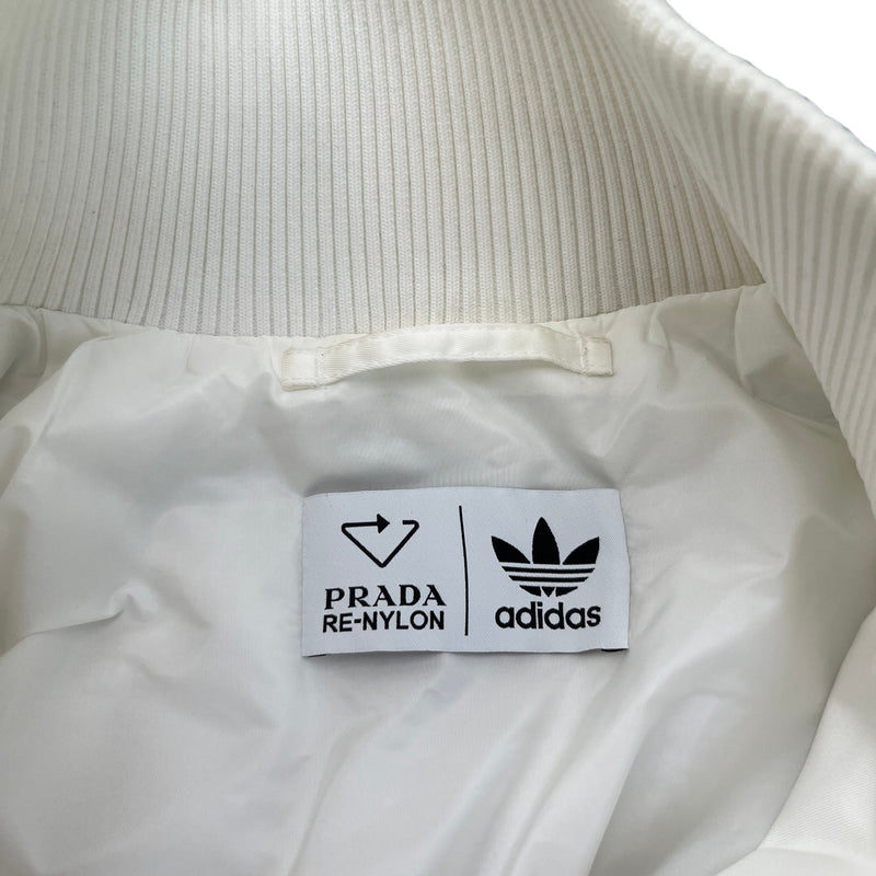 Women's X Adidas Re-Nylon Track Jacket White Size UK 10 / EU 38