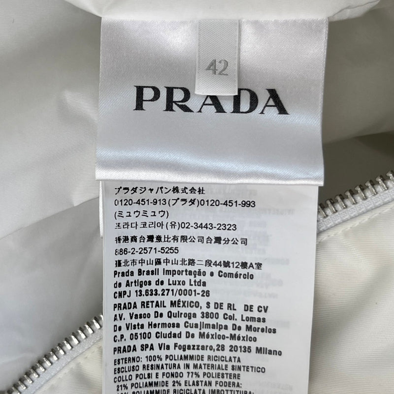Women's X Adidas Re-Nylon Track Jacket White Size UK 10 / EU 38