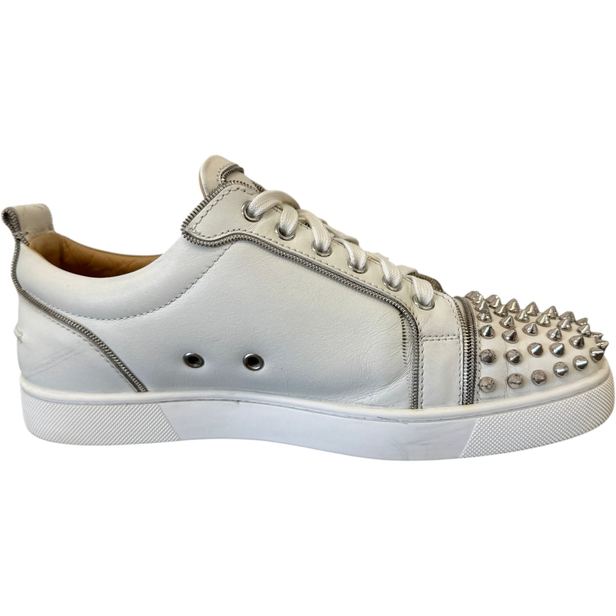Women's Vieira 2 Flat Spikes Low Trainers White Size UK 8.5 / EU 41.5 - Photo 5