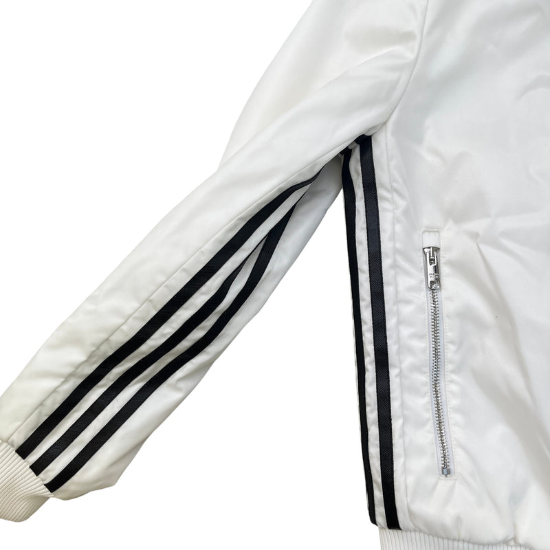 Women's X Adidas Re-Nylon Track Jacket White Size UK 10 / EU 38