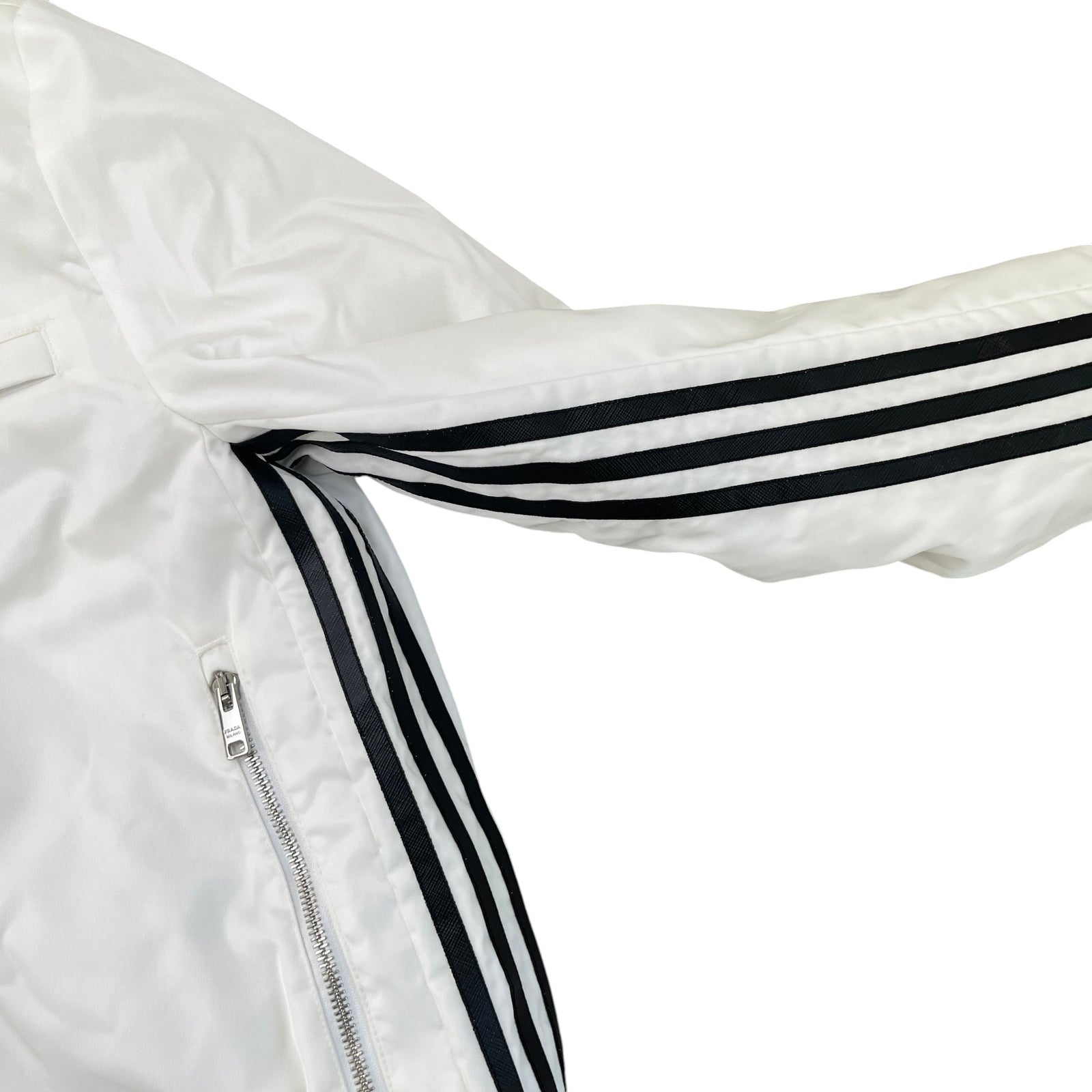 Women's X Adidas Re-Nylon Track Jacket White Size UK 10 / EU 38 - Photo 7