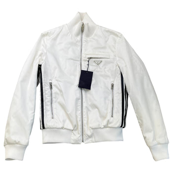 Women's X Adidas Re-Nylon Track Jacket White Size UK 10 / EU 38
