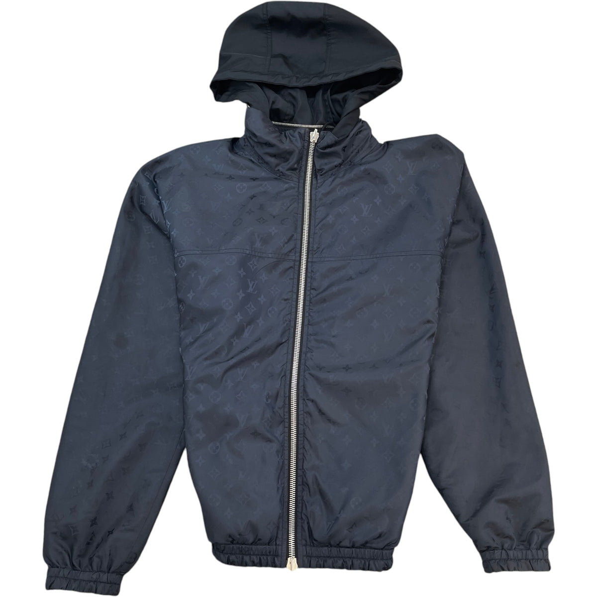 Men's Monogram Reversible Windbreaker Navy Size M - Photo 1