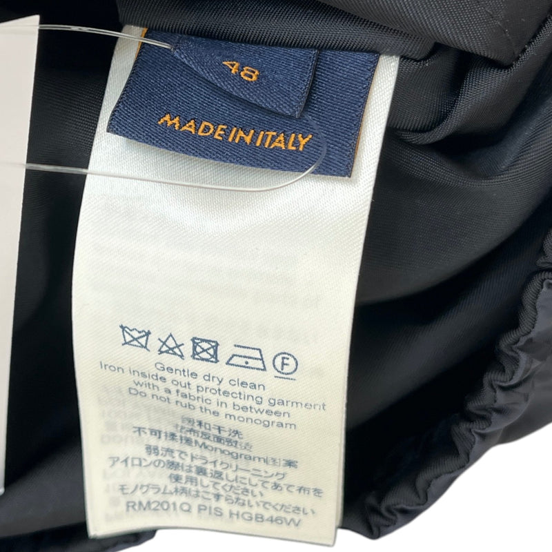 Men's Monogram Reversible Windbreaker Navy Size M