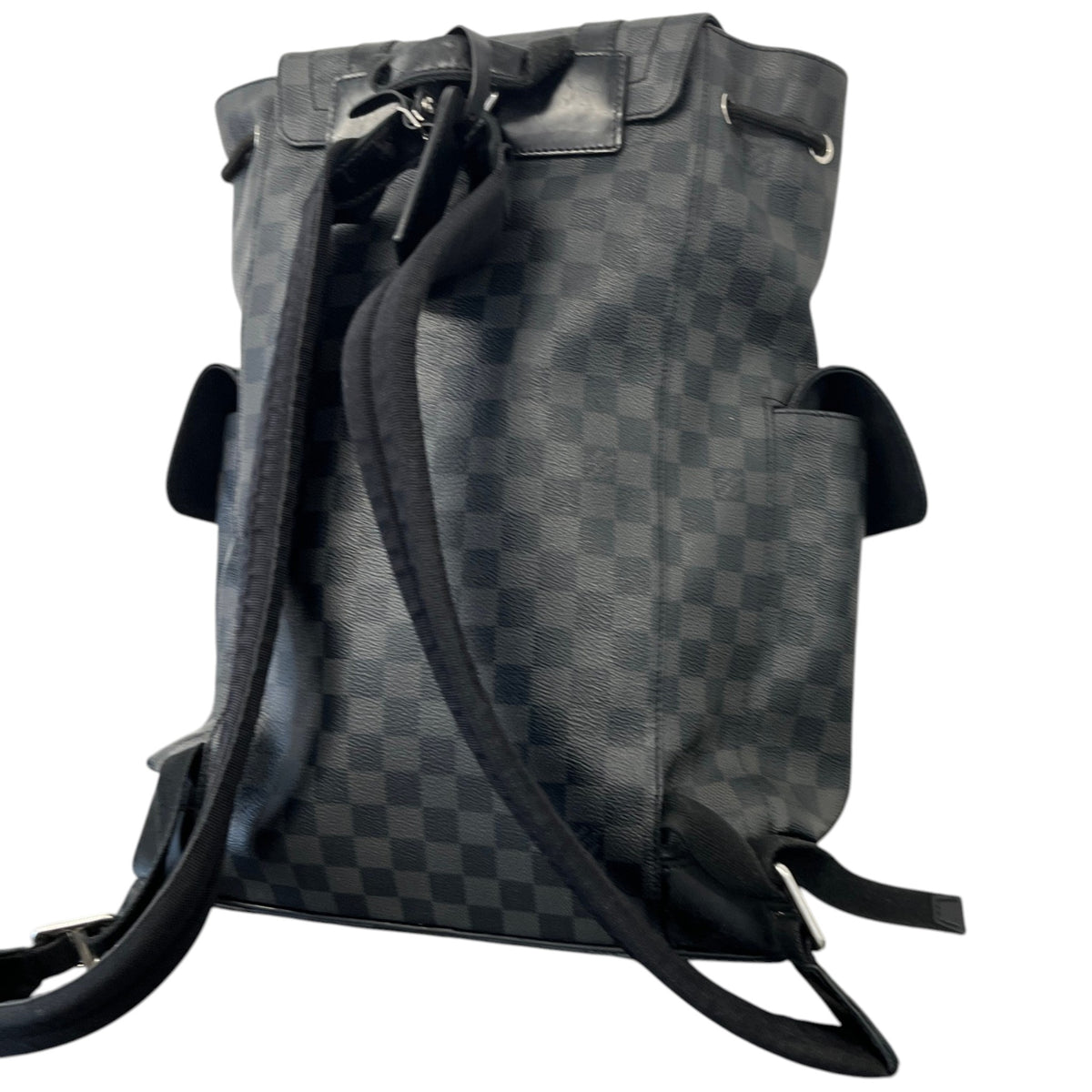 Men's Damier Graphite Christopher Backpack Black - Photo 9