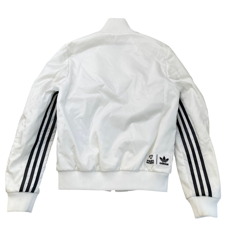 Women's X Adidas Re-Nylon Track Jacket White Size UK 10 / EU 38