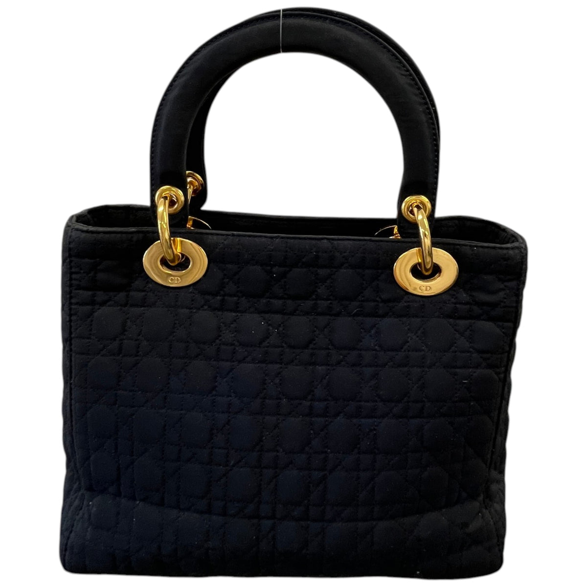 Women's Medium Lady Dior Handbag Black - Photo 3