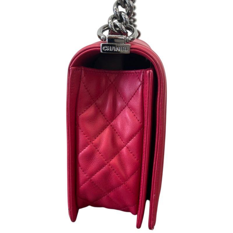 Women's Large Leboy Lambskin Bag Pink