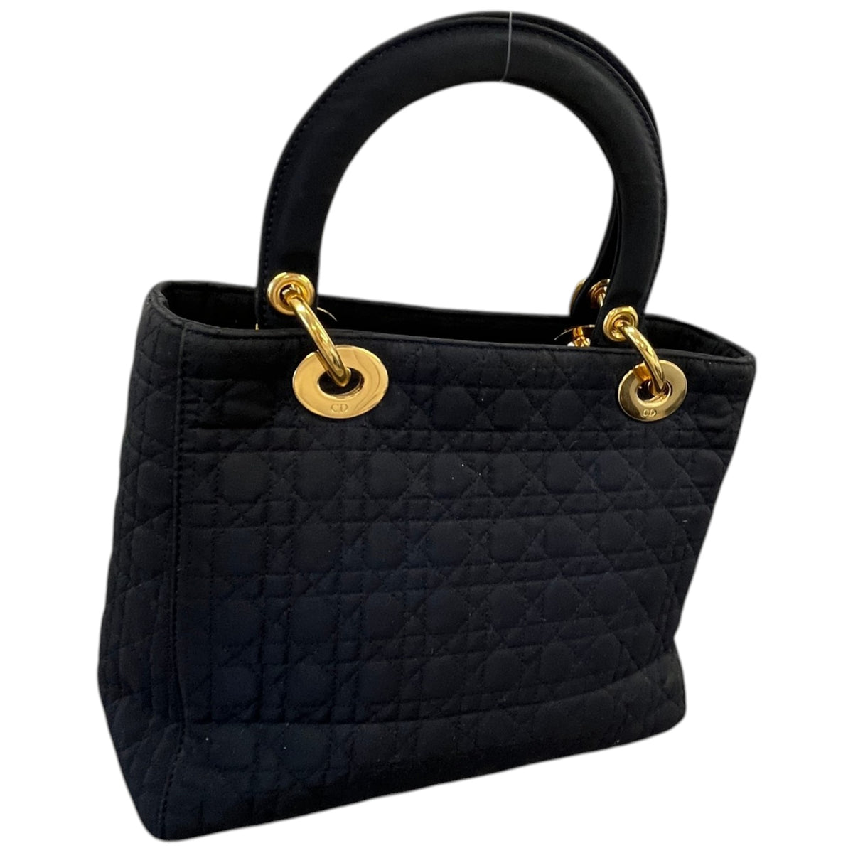 Women's Medium Lady Dior Handbag Black - Photo 9