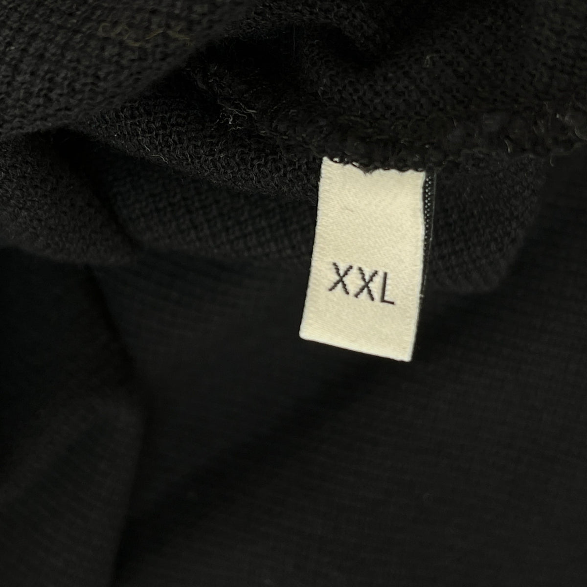 Men's Tape Logo Polo Shirt Black Size XXL - Photo 5
