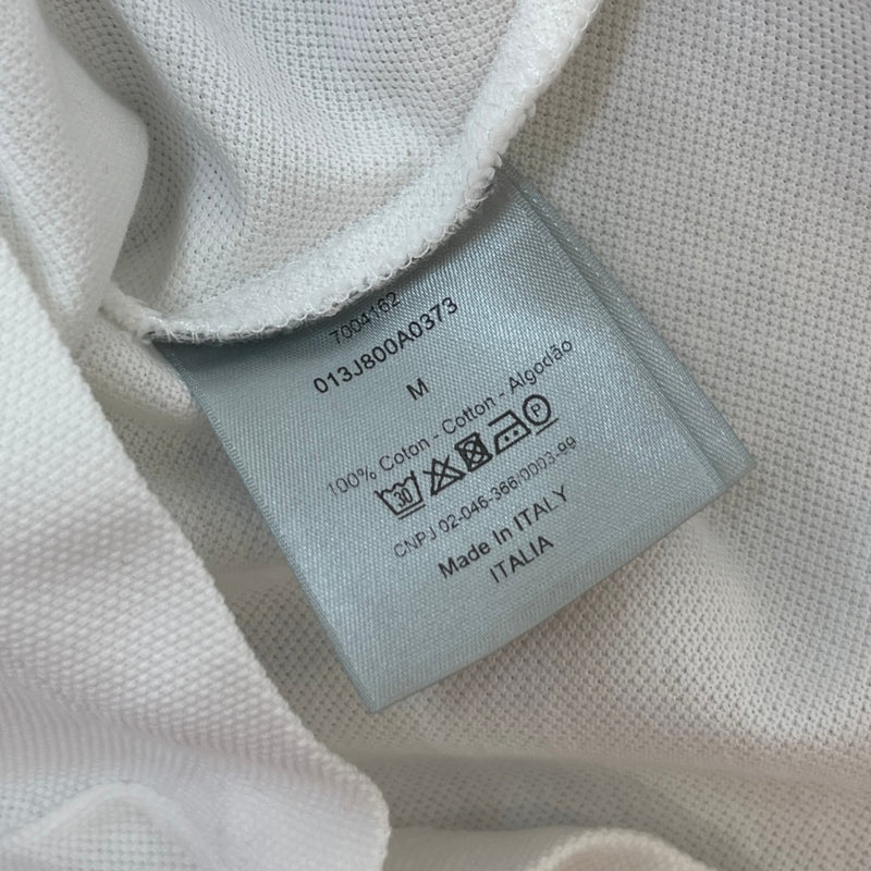Men's CD Icon Polo Shirt White Size M