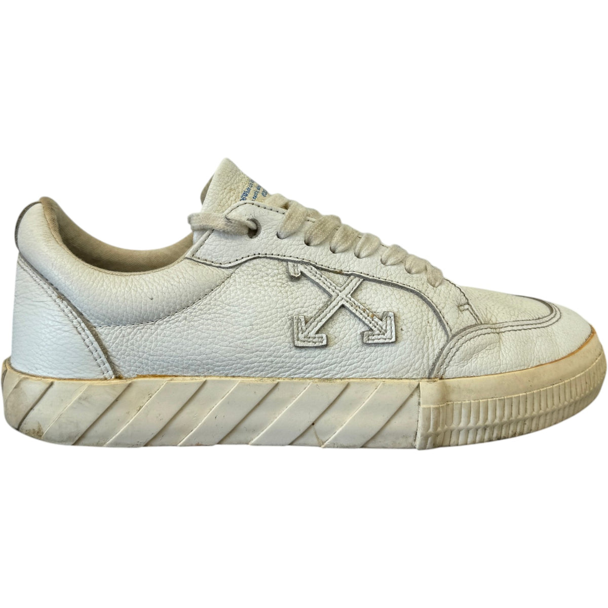 Men's Vulcanized Low Trainers White Size UK 7 / EU 41 - Photo 1