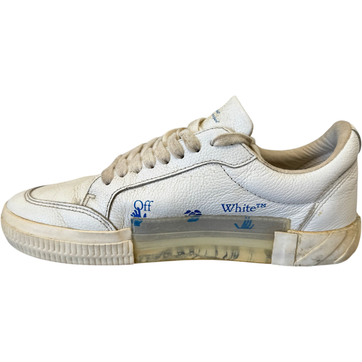 Men's Vulcanized Low Trainers White Size UK 7 / EU 41 - Photo 2