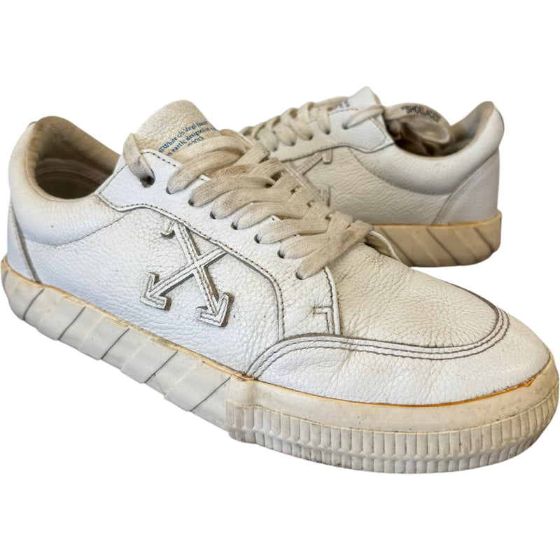 Men's Vulcanized Low Trainers White Size UK 7 / EU 41
