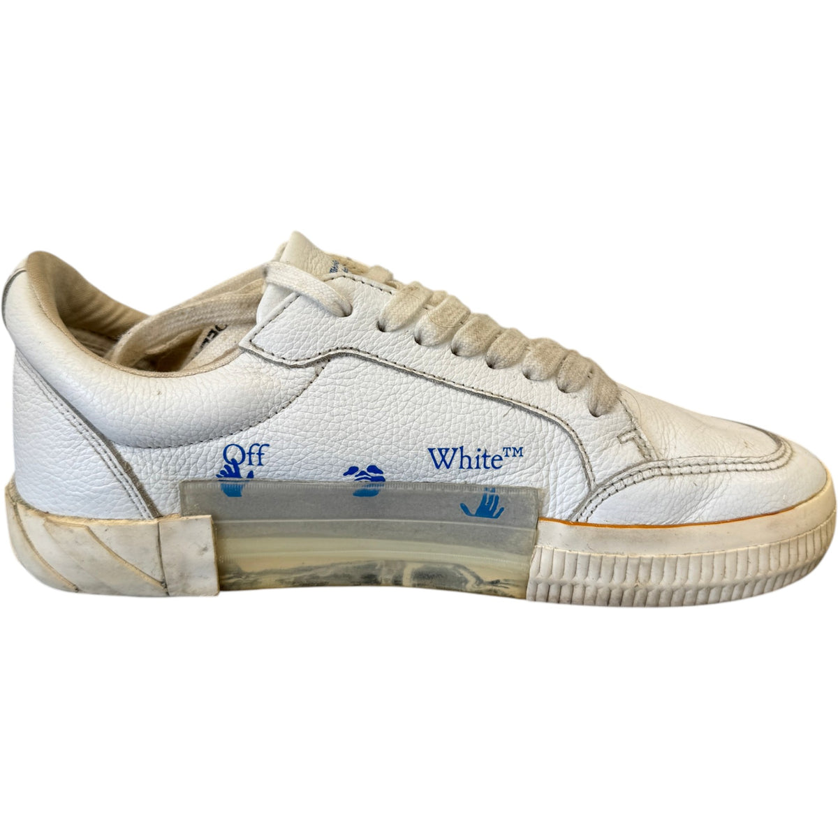 Men's Vulcanized Low Trainers White Size UK 7 / EU 41 - Photo 5