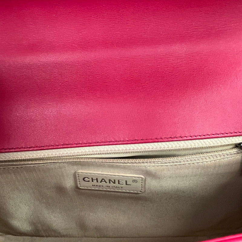 Women's Large Leboy Lambskin Bag Pink