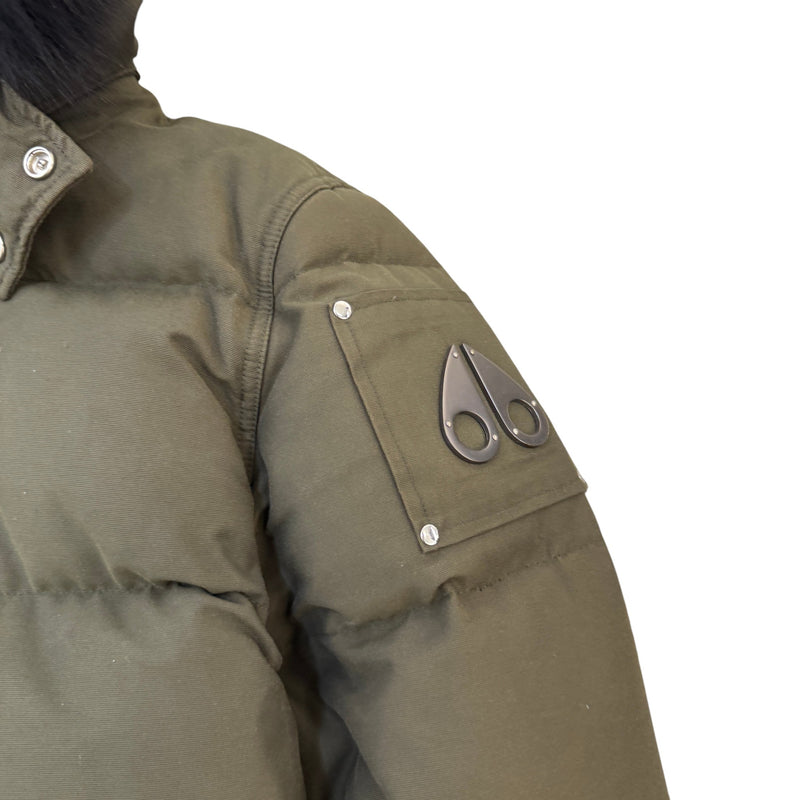Men's 3Q Jacket Khaki Size XXL