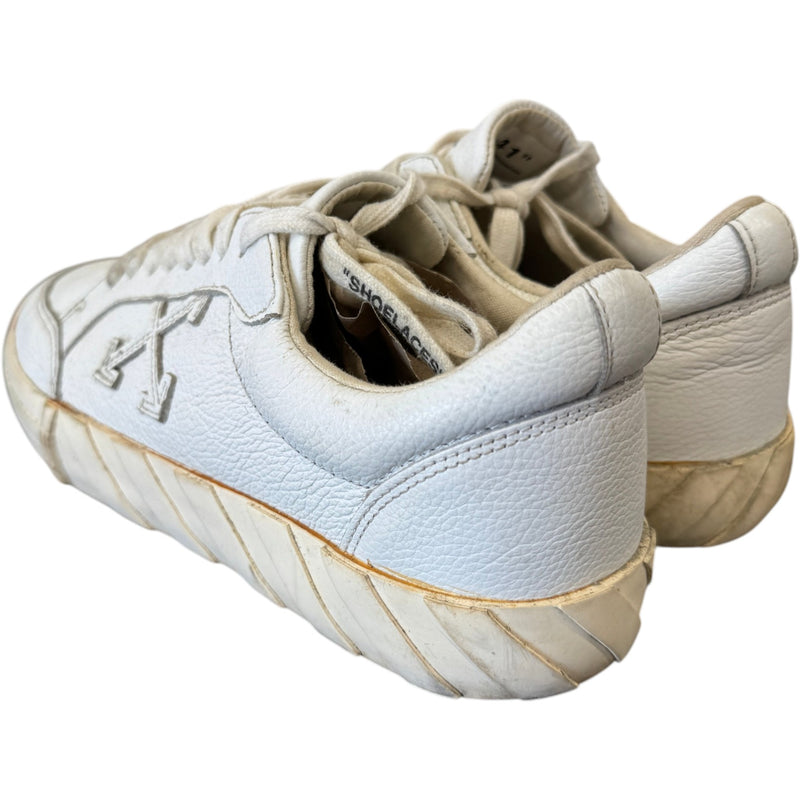 Men's Vulcanized Low Trainers White Size UK 7 / EU 41