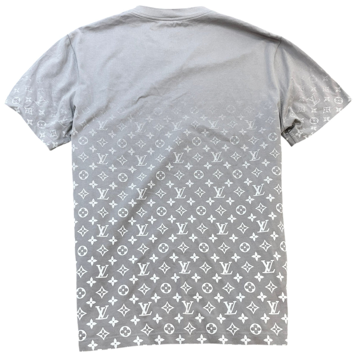Men's Monogram Gradient T-Shirt Grey Size XL - Photo 2