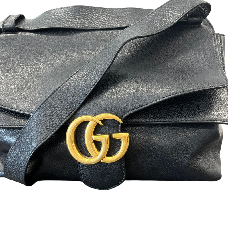 Women's GG Marmont Crossbody Bag Black