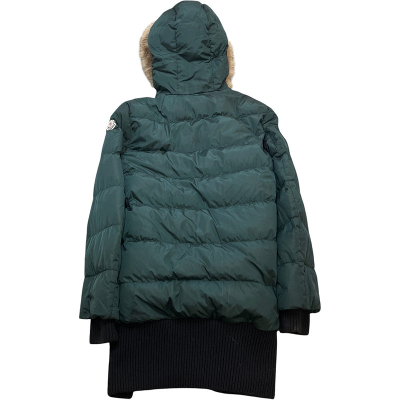 Women's Anglas Down Jacket Green Size 4 / UK 16