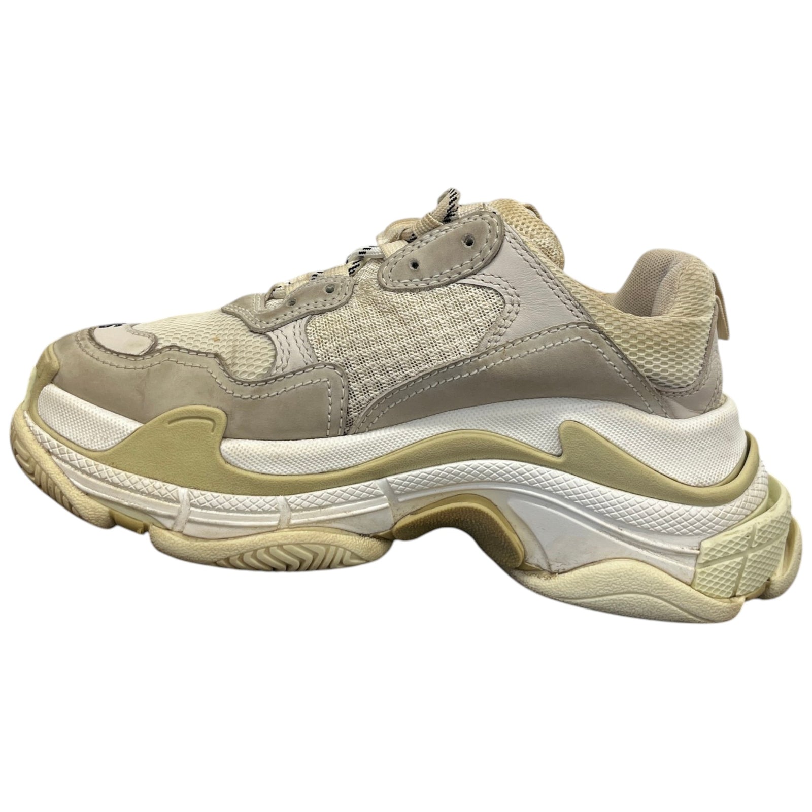 Women's Triple S Low Trainers Cream Size EU 36 / UK 3 - Photo 2