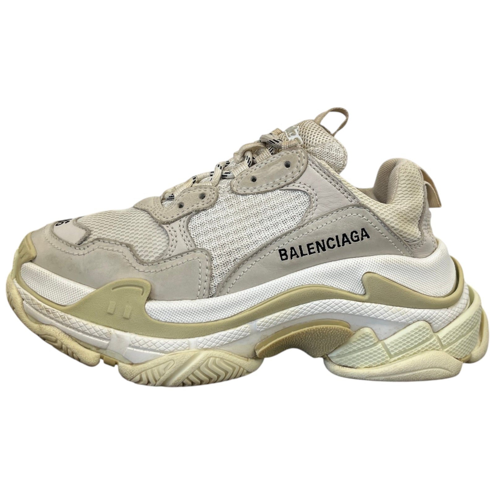 Women's Triple S Low Trainers Cream Size EU 36 / UK 3 - Photo 5