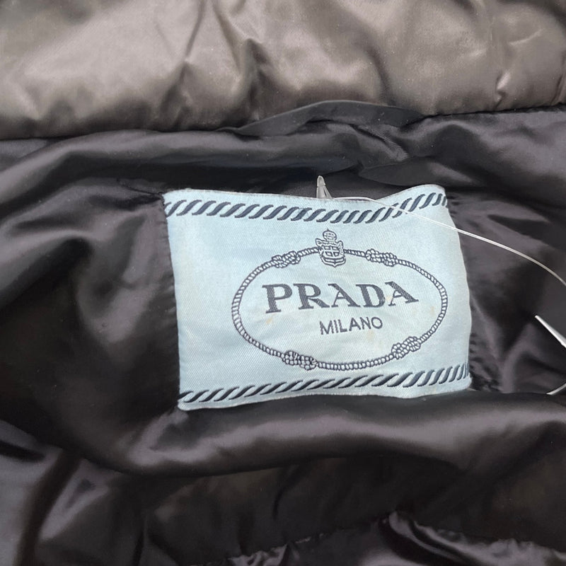 Men's Plaque Logo Down Jacket Black Size IT 48 / M