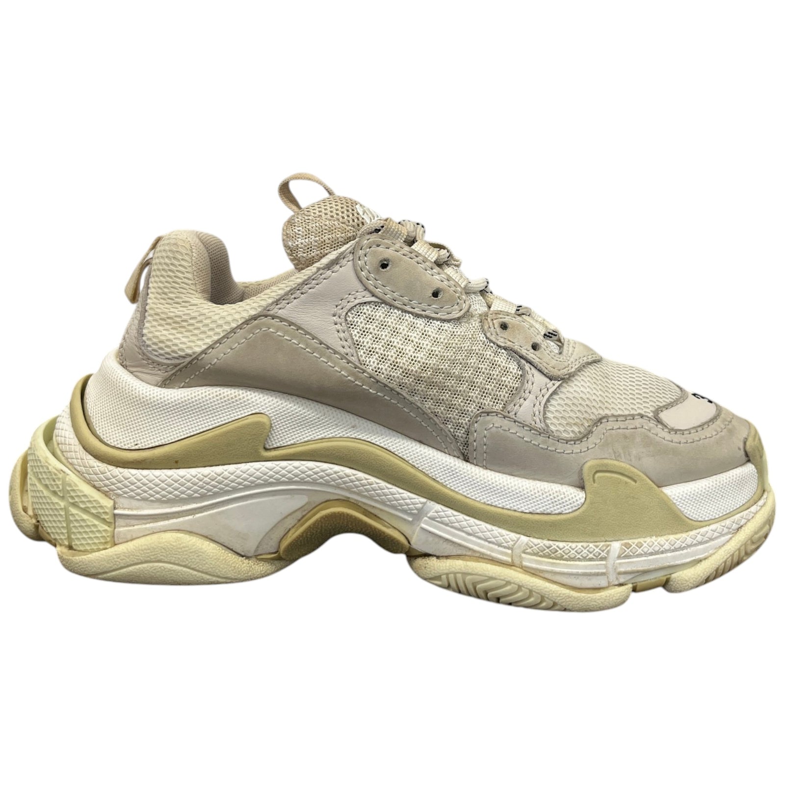 Women's Triple S Low Trainers Cream Size EU 36 / UK 3 - Photo 4