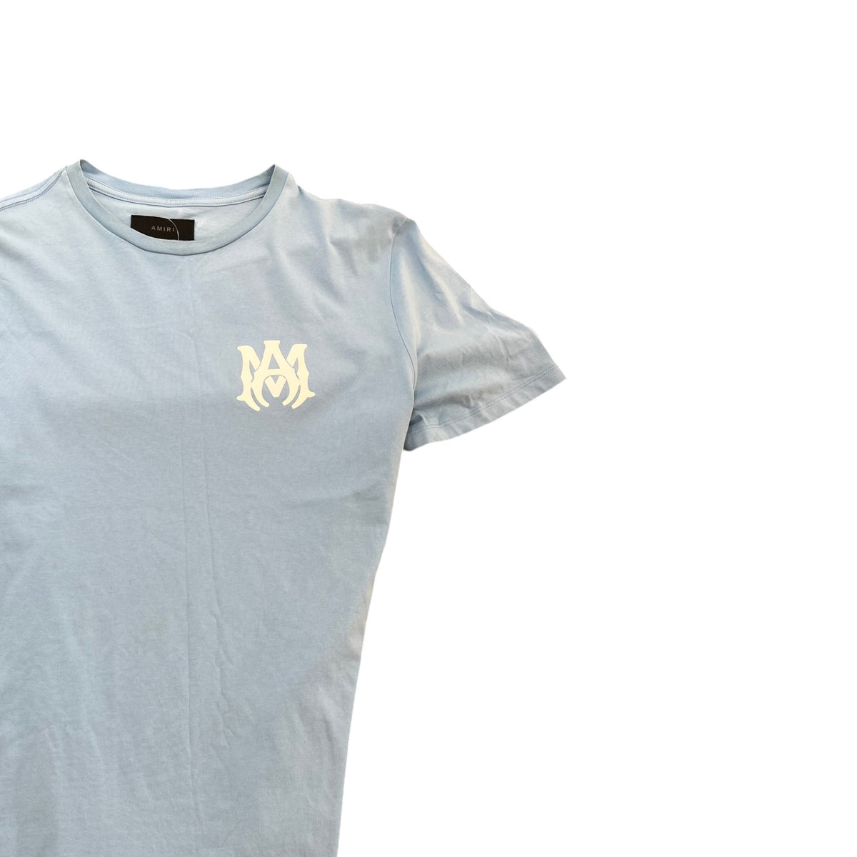 Men's Logo Print T-Shirt Blue Size XL - Photo 3