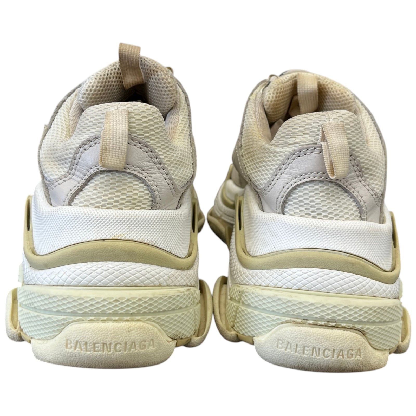 Women's Triple S Low Trainers Cream Size EU 36 / UK 3 - Photo 7