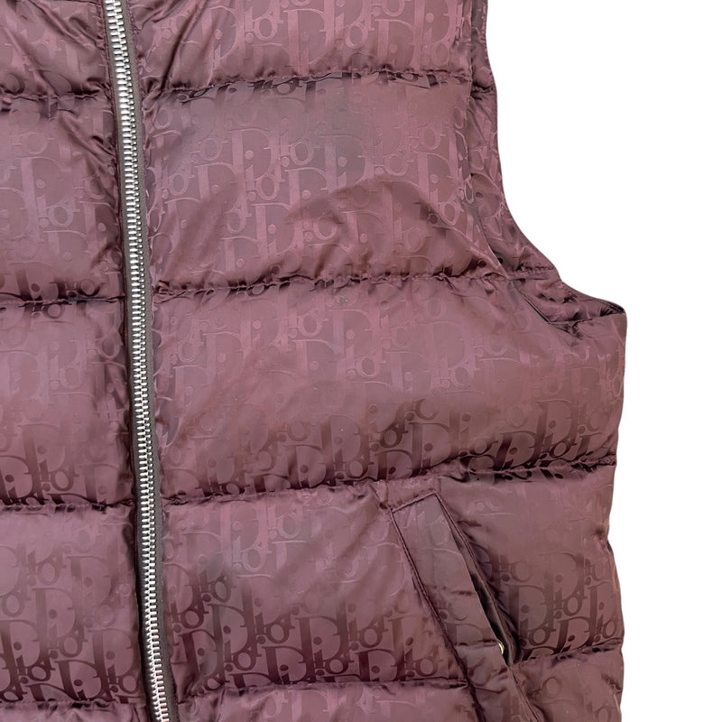 Men's Oblique Gilet Purple Size XS