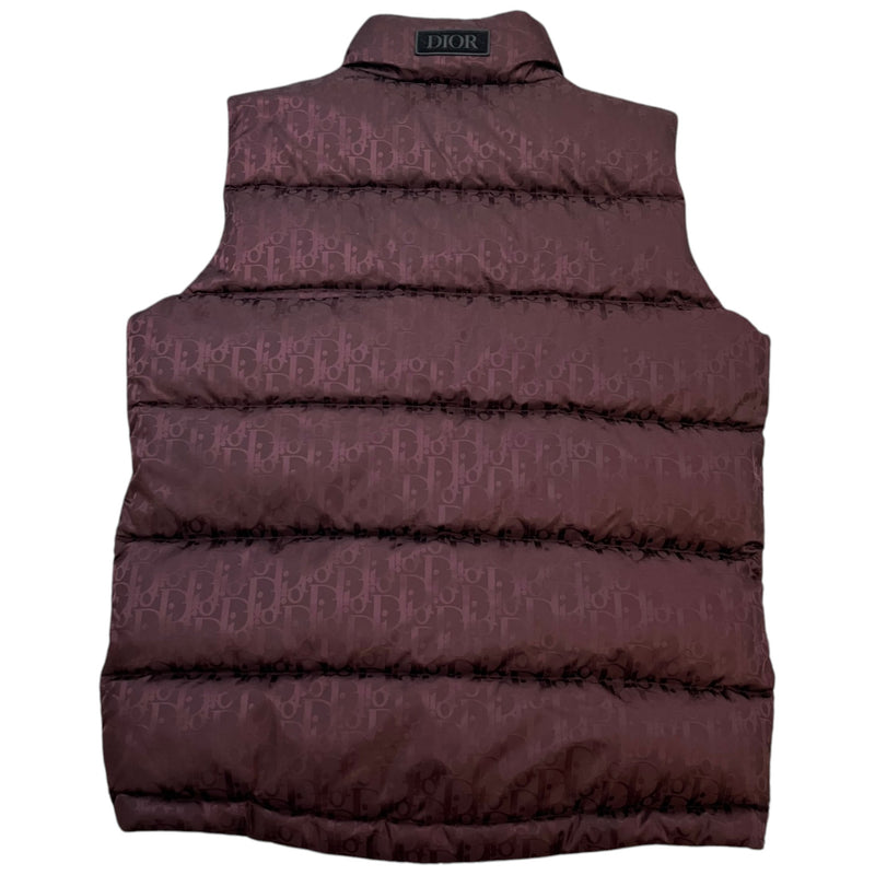 Men's Oblique Gilet Purple Size XS