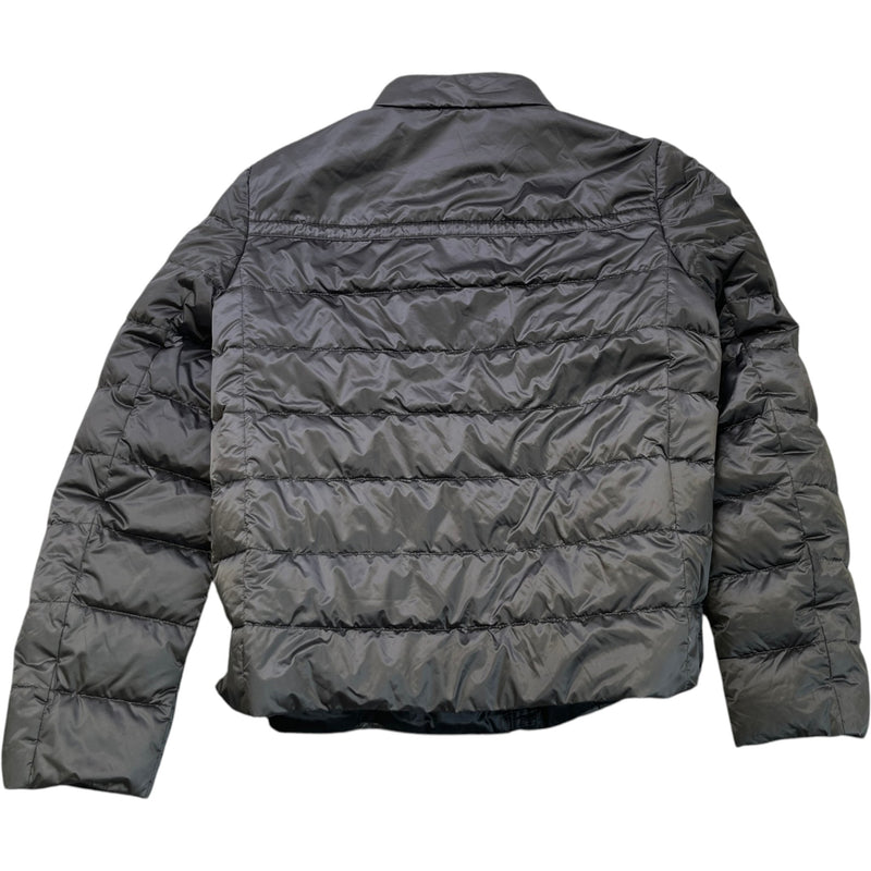 Men's Plaque Logo Down Jacket Black Size IT 48 / M