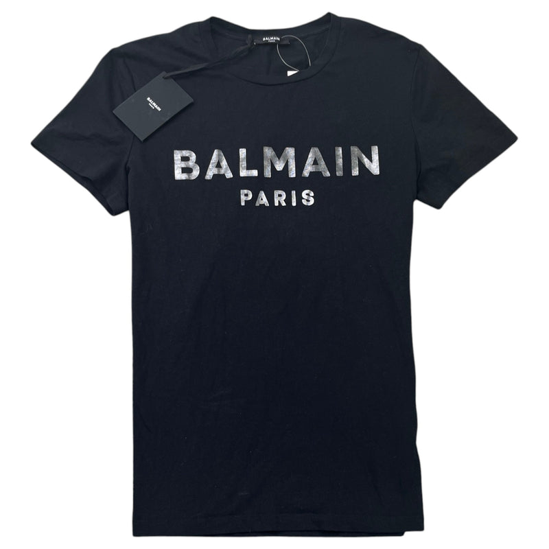 Men's Logo Print T-Shirt Black Size M