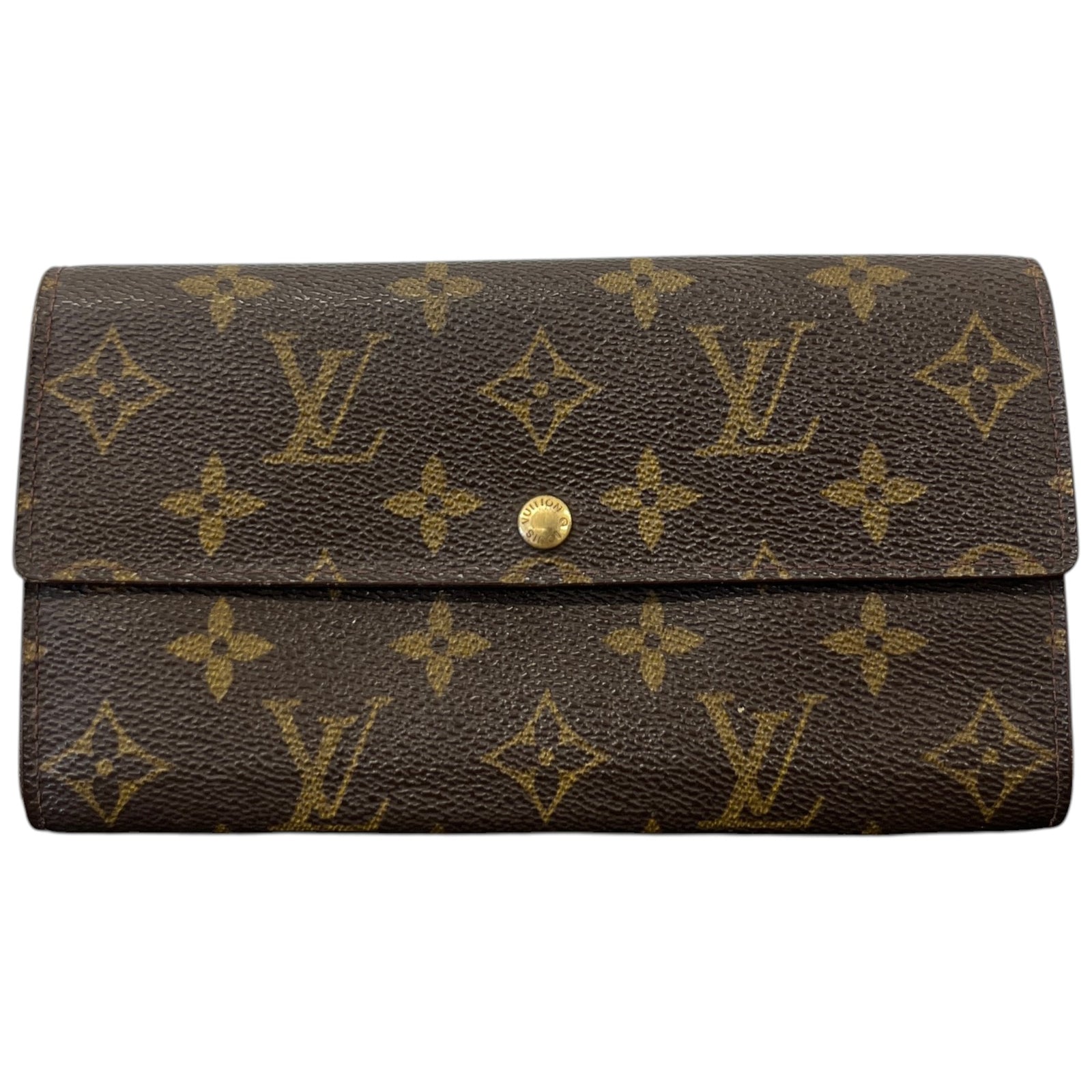 Women's Monogram Sarah Wallet Brown - Photo 1